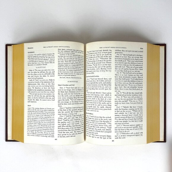 The Layman’s Bible Encyclopedia 1964 Hardcover Christian Reference Guide & Scrip - Picture 5 of 8